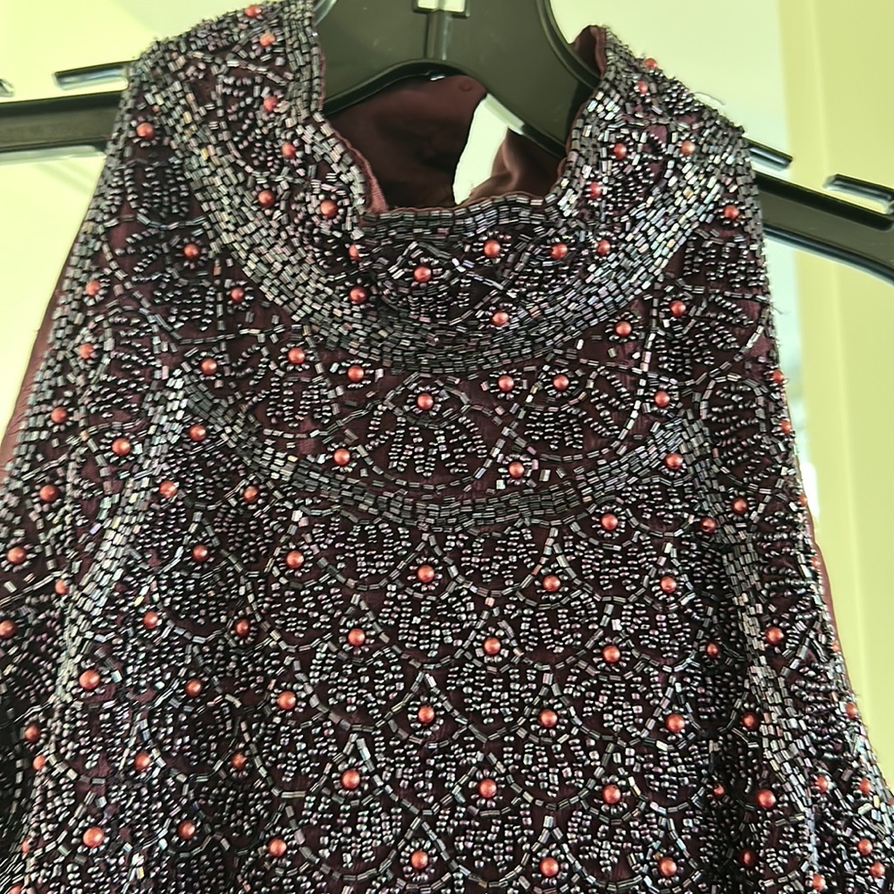 Vintage Beaded Gown